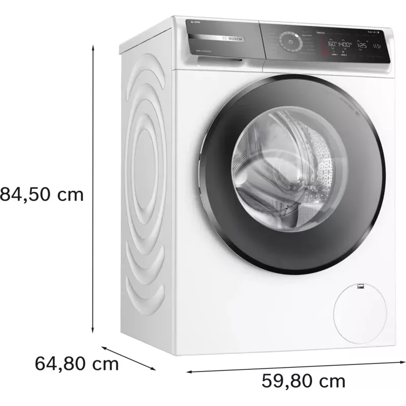 Bosch Serie 8 WGB244AW0 Waschmaschine Frontlader 9 kg 1400 U/min Weiß