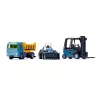 Baustellen-Set Siku 6336 vormontiert Unisex