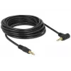 Audiokabel 3,5 mm M/M DeLOCK 83760 5 m Schwarz