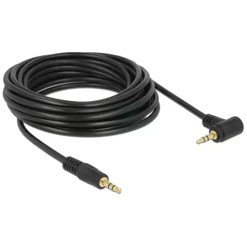 Audiokabel 3,5 mm M/M DeLOCK 83760 5 m Schwarz