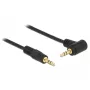 Audiokabel 3,5 mm M/M DeLOCK 83760 5 m Schwarz