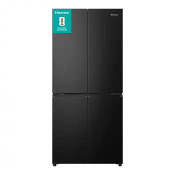 Hisense RQ5P470SAFD Freistehend 483 L Schwarz, Edelstahl