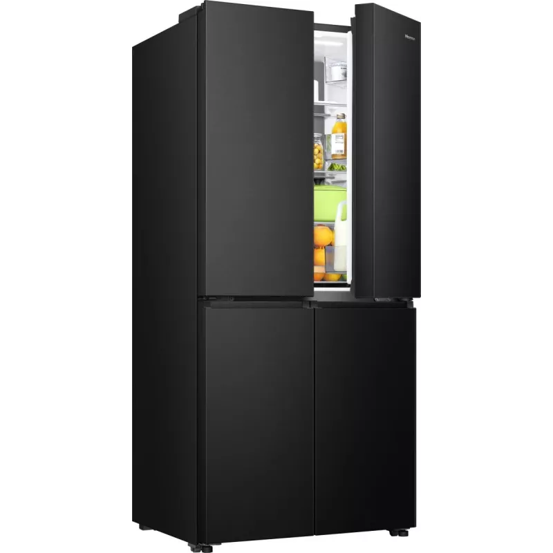 Hisense RQ5P470SAFD Freistehend 483 L Schwarz, Edelstahl