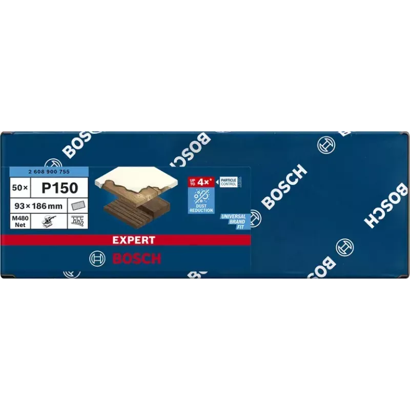 Schleifnetz Bosch Expert M480 50 Stück