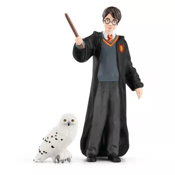 Figur Schleich Harry Potter & Hedwig Mehrfarbig 42633 Empfohlenes Alter 6+