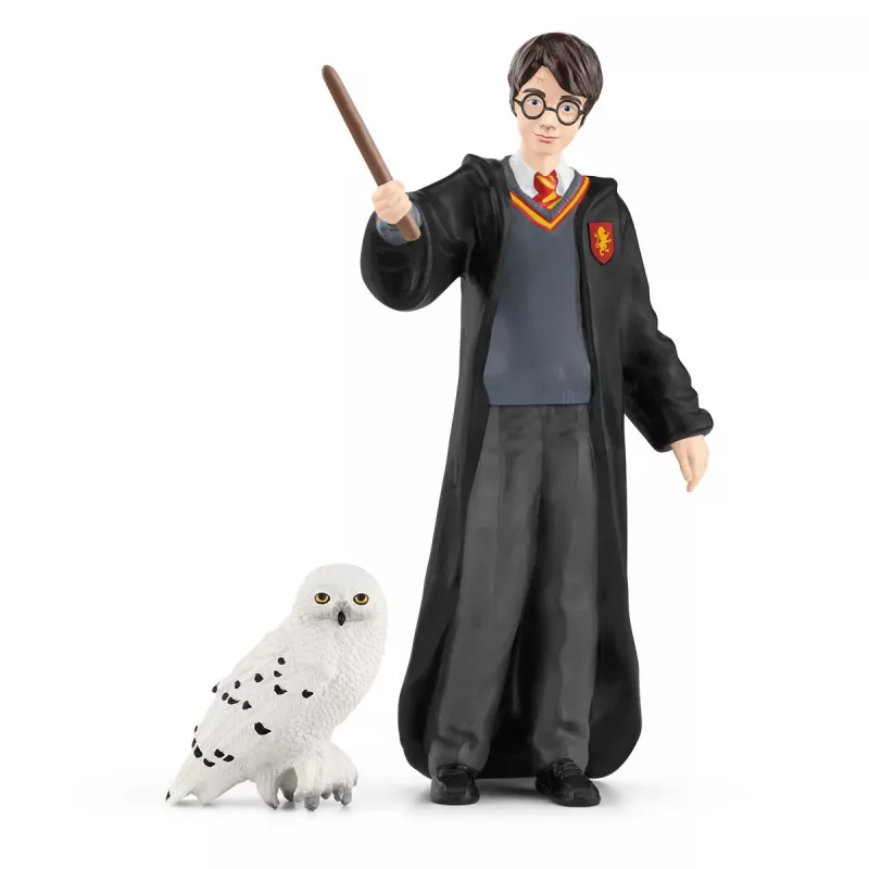 Figur Schleich Harry Potter & Hedwig Mehrfarbig 42633 Empfohlenes Alter 6+