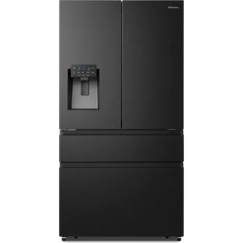 Hisense RF728N4SBFE side-by-side Kühlschrank Freistehend 560 L Schwarz