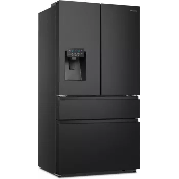 Hisense RF728N4SBFE side-by-side Kühlschrank Freistehend 560 L Schwarz