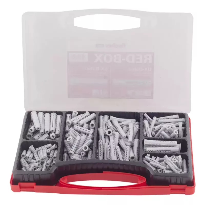 Schrauben- und Dübelset Fischer UX/SX 290 Stück