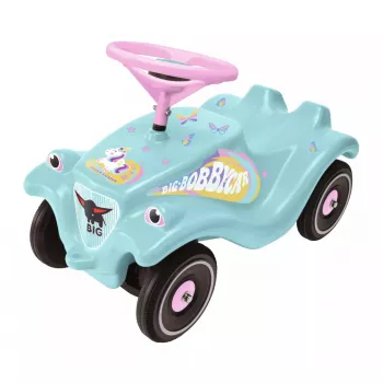 Rutschauto BIG Bobby Car Schiebeart 1 Benutzer 4 Räder Pink Türkis