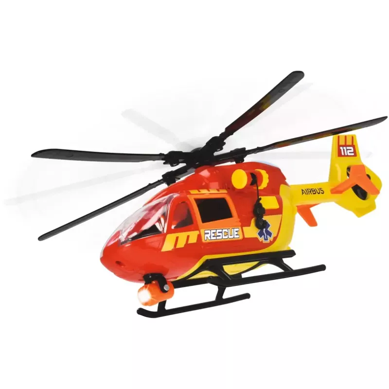 Spielzeug-Rettungshubschrauber Dickie Modell 203716024, realistisches Design, Spielzeugfahrzeug