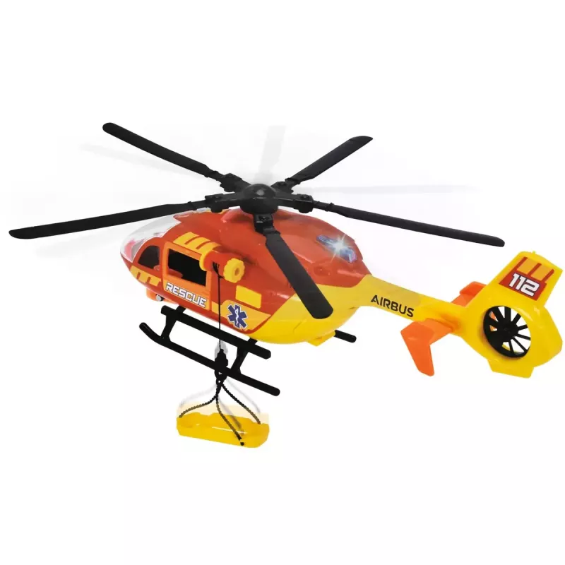 Spielzeug-Rettungshubschrauber Dickie Modell 203716024, realistisches Design, Spielzeugfahrzeug