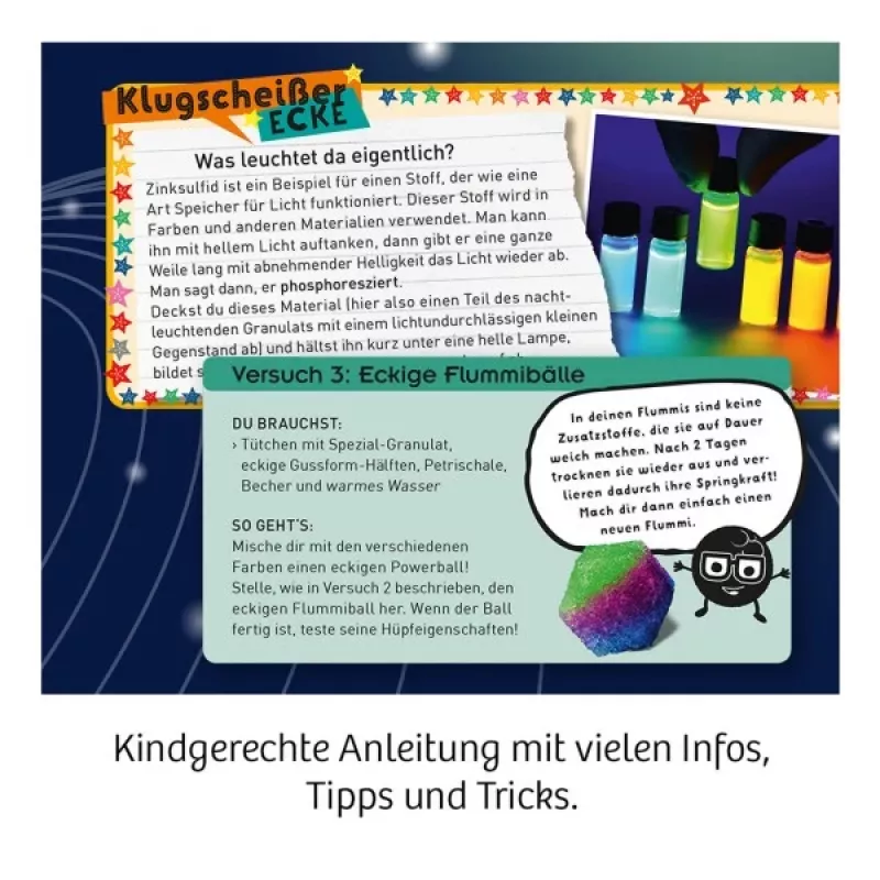 Kosmos 65410, Experimentierkasten, Chemie, 8 Jahr(e), Mehrfarbig