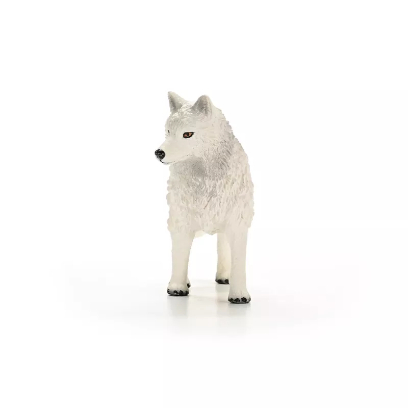 Figur Schleich Wilk Polarny 14880 – Tierfigur, detailliertes Kunststoffmodell, Sammelspielfigur