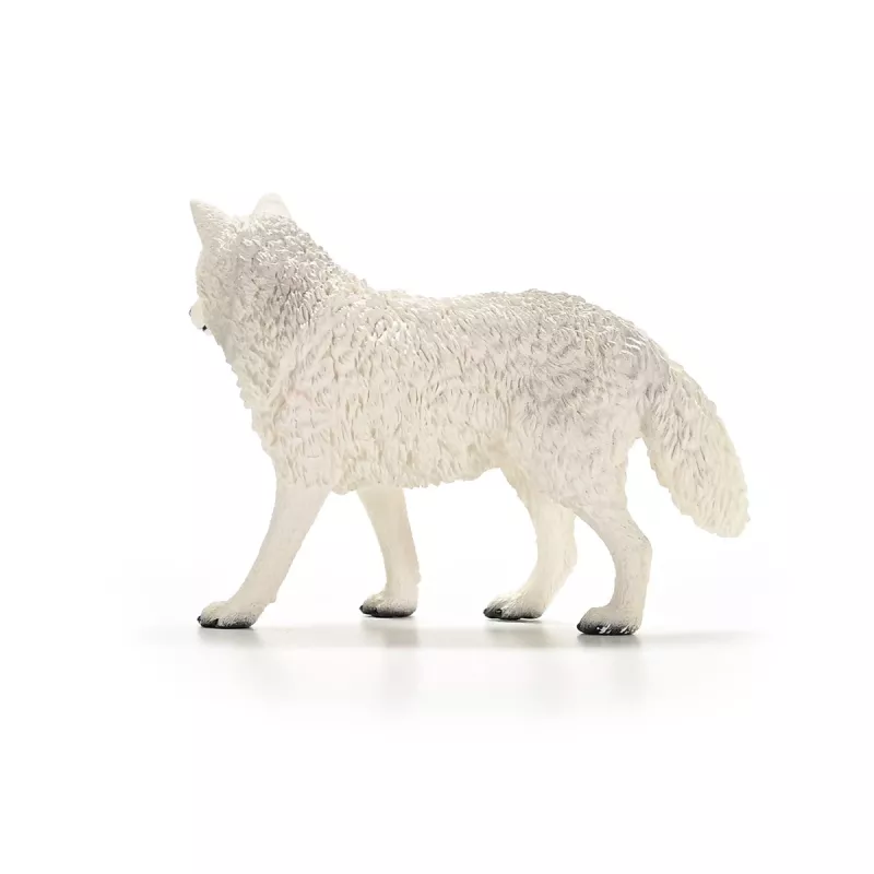 Figur Schleich Wilk Polarny 14880 – Tierfigur, detailliertes Kunststoffmodell, Sammelspielfigur