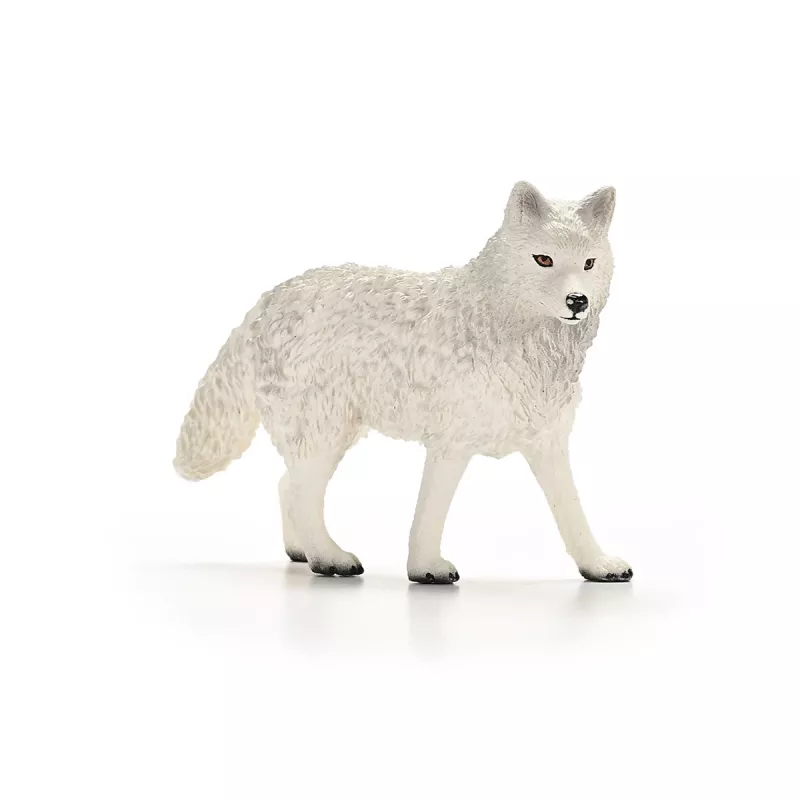 Figur Schleich Wilk Polarny 14880 – Tierfigur, detailliertes Kunststoffmodell, Sammelspielfigur