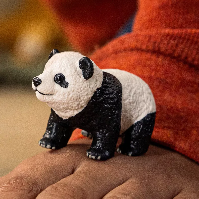 schleich WILD LIFE Großer Panda Jungtier, 3 Jahr(e), Dschungel, Wildtiere / Abenteuerspielzeug, Mehrfarbig