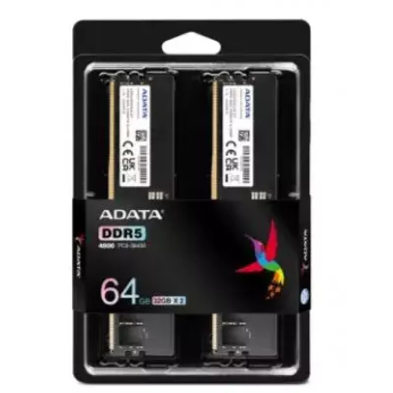 ADATA Premier DDR5 4800MHz 64GB (2x32GB) UDIMM Arbeitsspeicher RAM Modul Kit (AD5U480032G-DT)