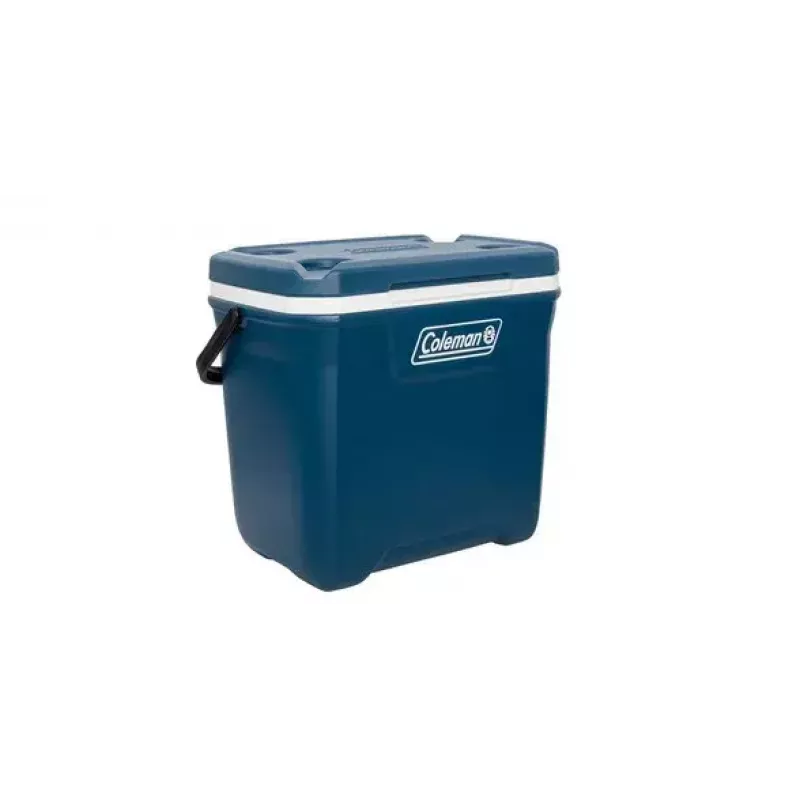 Kühlbox COLEMAN 28QT Xtreme 26 L — Blau, HDPE-Gehäuse, PU-Isolierung