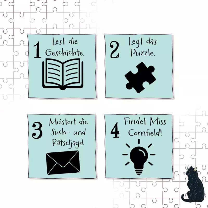 Story Puzzle: Die Schule der magischen Tiere - Fürchterlich feierlich!