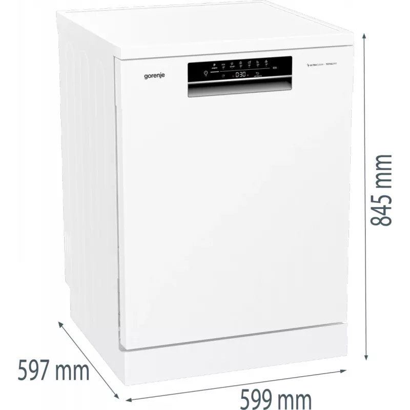 Gorenje GS643C90W Freistehend 16 Maßgedecke