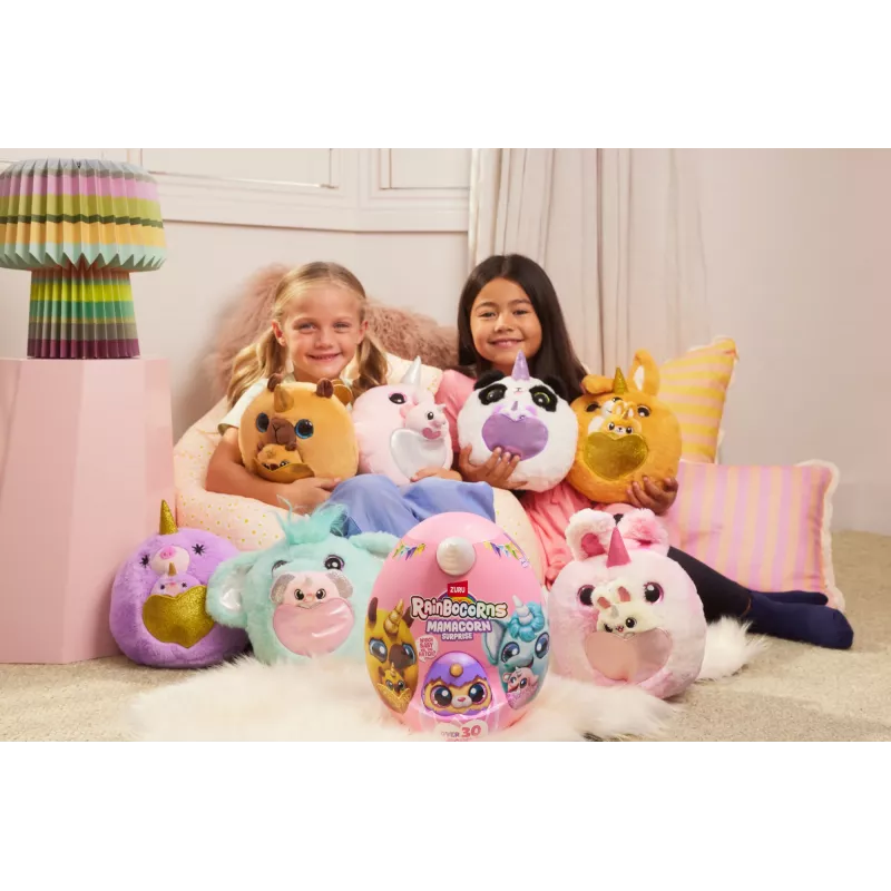 Spielfigur Zuru Mamacorn Surprise – sammelbare Rainbocorns Einzelfigur sortiert