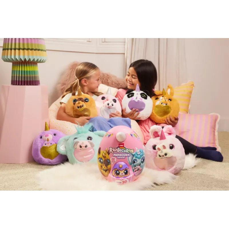 Spielfigur Zuru Mamacorn Surprise – sammelbare Rainbocorns Einzelfigur sortiert