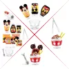 Mini Brands Create Disney Snacks Serie 1 Kapsel, Küche, 8 Jahr(e), Batterien enthalten, LR44, Mehrfarbig