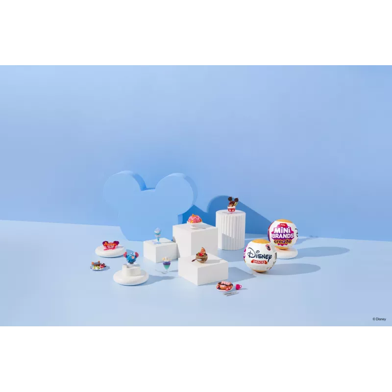Mini Brands Create Disney Snacks Serie 1 Kapsel, Küche, 8 Jahr(e), Batterien enthalten, LR44, Mehrfarbig