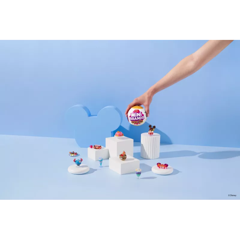 Mini Brands Create Disney Snacks Serie 1 Kapsel, Küche, 8 Jahr(e), Batterien enthalten, LR44, Mehrfarbig