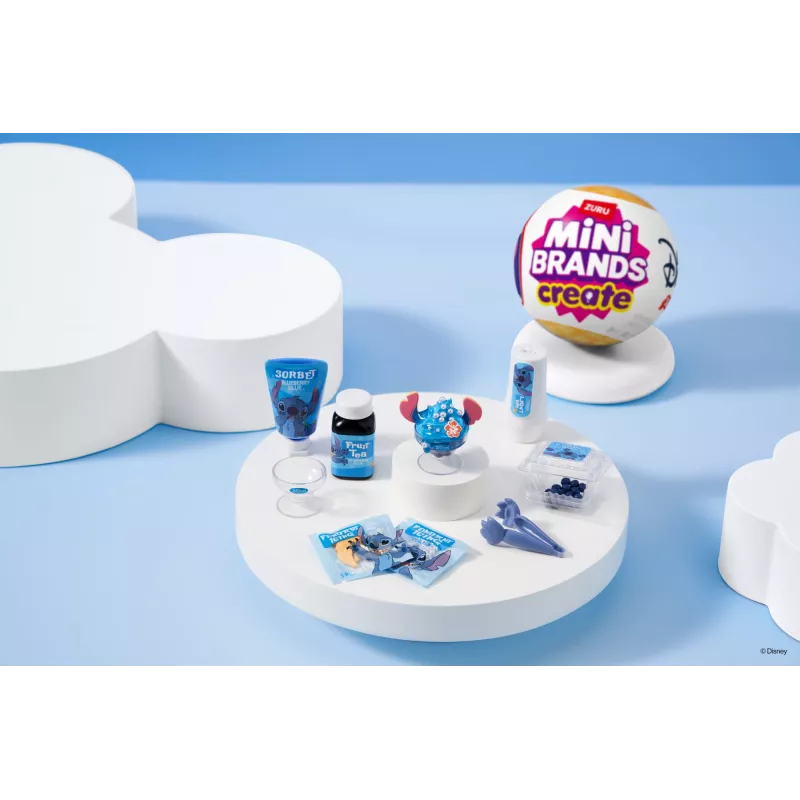 Mini Brands Create Disney Snacks Serie 1 Kapsel, Küche, 8 Jahr(e), Batterien enthalten, LR44, Mehrfarbig