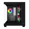 Fortron FSP Geh Mini S140 BA micro-ATX / M-ITX PC-Gehäuse, ARGB, schwarz