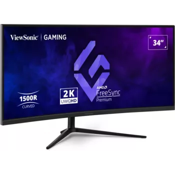 Viewsonic VX3418C-2K Computermonitor 86,4 cm (34 Zoll) 3440 x 1440 Pixel UltraWide Quad HD Schwarz