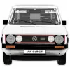 Modellbausatz im Maßstab 1:12 Cobi Volkswagen Golf GTI 1976–1983 Executive Edition — detaillierte aufbaubare Nachbildung