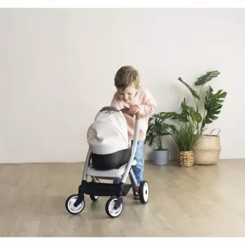 Puppenwagen 3-in-1 Simba-Dickie Smoby Maxi-Cosi beige