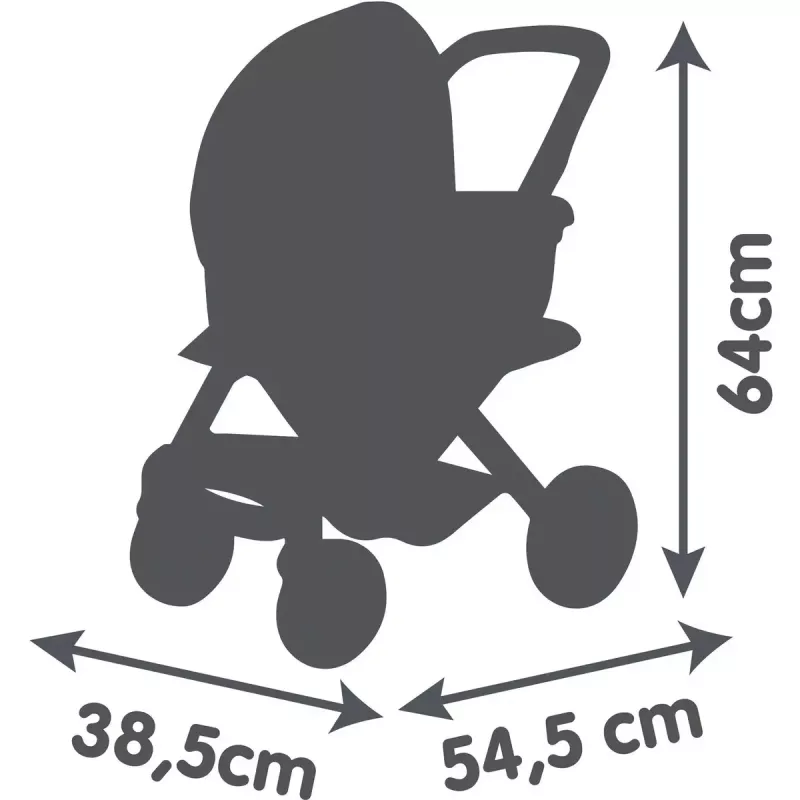 Puppenwagen 3-in-1 Simba-Dickie Smoby Maxi-Cosi beige