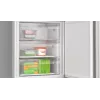 Bosch Serie 4 KGN492IAF Kühl-Gefrierkombination freistehend 440 L Edelstahl