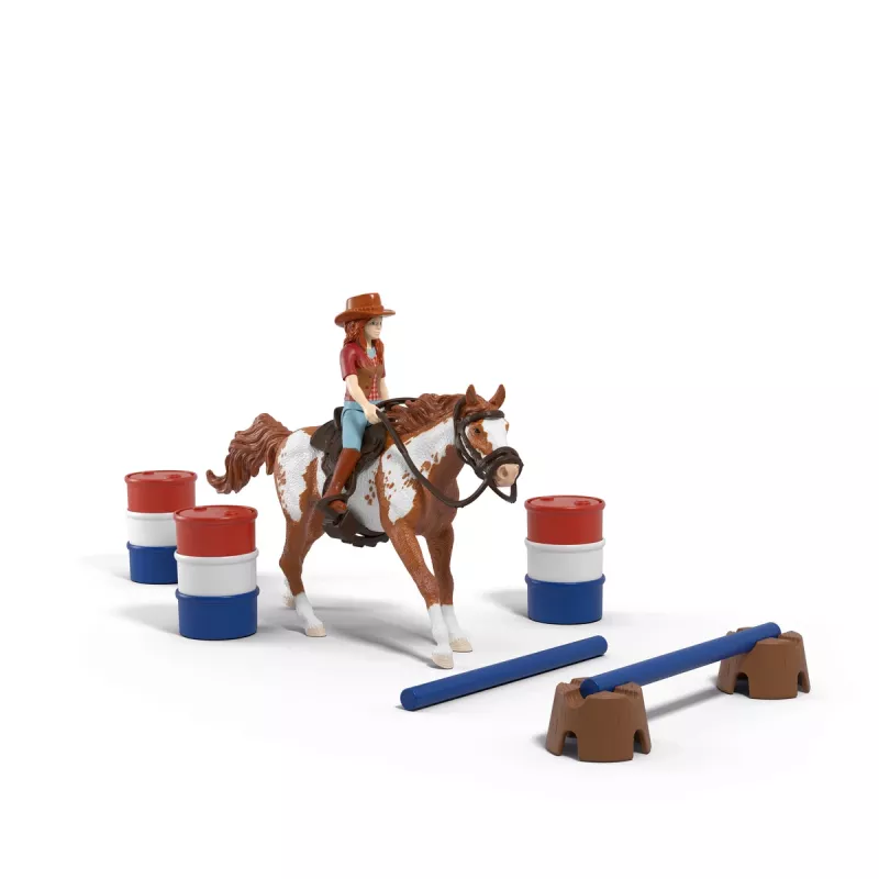 schleich HORSE CLUB Hannahs Western-Abenteuer, 5 Jahr(e), Pferde, Mehrfarbig, Kunststoff
