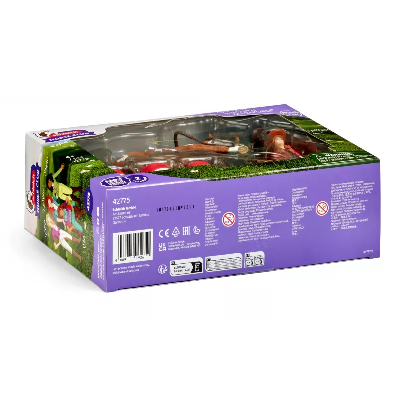schleich HORSE CLUB Hannahs Western-Abenteuer, 5 Jahr(e), Pferde, Mehrfarbig, Kunststoff
