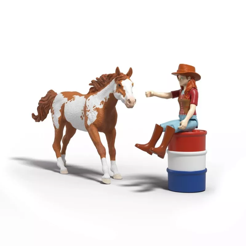 schleich HORSE CLUB Hannahs Western-Abenteuer, 5 Jahr(e), Pferde, Mehrfarbig, Kunststoff