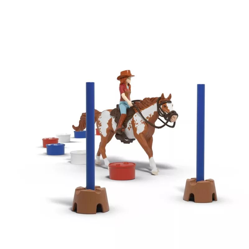 schleich HORSE CLUB Hannahs Western-Abenteuer, 5 Jahr(e), Pferde, Mehrfarbig, Kunststoff