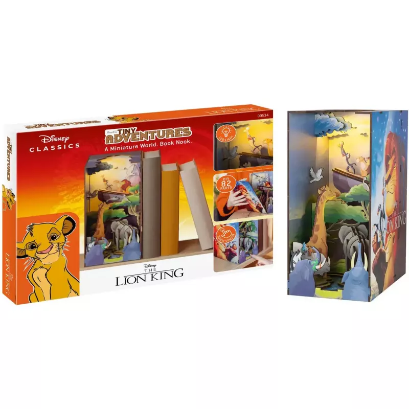 Plastikmodellbausatz REVELL Tiny Adventures Disney Der König der Löwen 00534 — Maßstab nicht angegeben, Steckteile, für Kinder