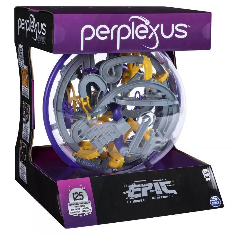 Perplexus Epic, 3D-Puzzle-Labyrinth-Spiel mit 125 Hindernissen (Edition kann variieren), von