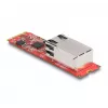 DeLOCK Konverter M.2 Key B+M Stecker auf RJ45 2,5 Gigabit LAN-Port