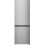 Freistehender Kühlschrank BOMANN KG 322.1, 175 L Gesamtvolumen, Edelstahl, Kühlteil 122 L + Gefrierteil 53 L, Klasse D, 39 dB