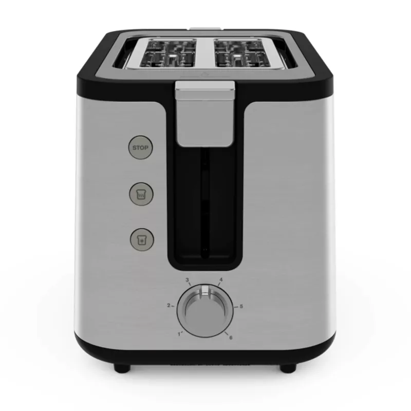 Toaster Krups KH442 2-Scheiben 850 W Edelstahl