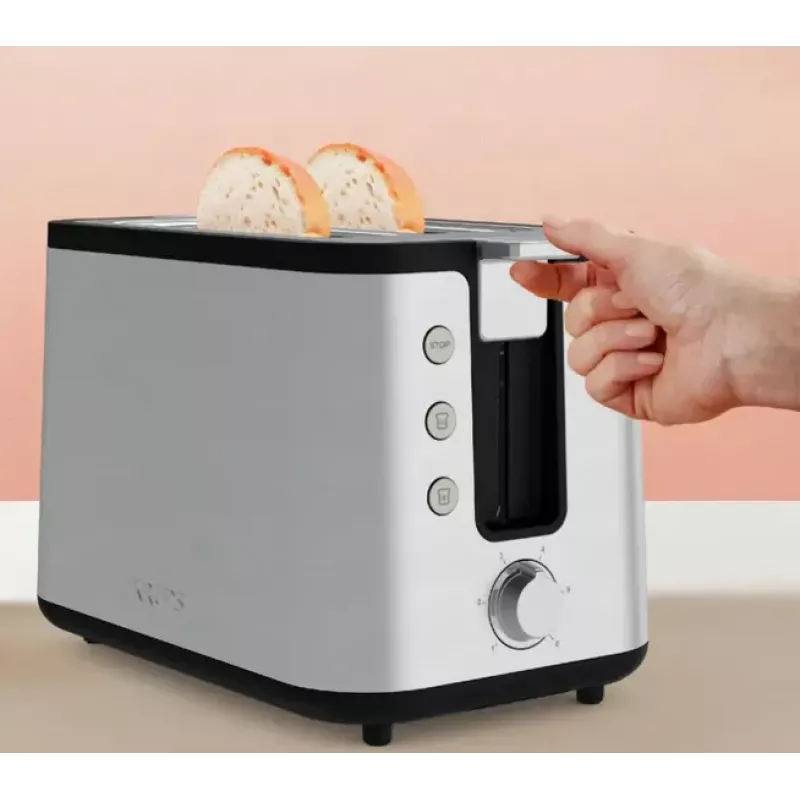 Toaster Krups KH442 2-Scheiben 850 W Edelstahl