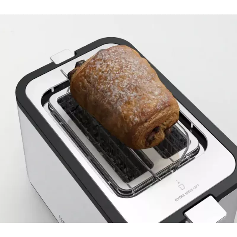 Toaster Krups KH442 2-Scheiben 850 W Edelstahl