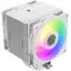 CPU-Kühler SCYTHE Mugen 6 Dual Fan White ARGB Edition, zwei 120-mm-Lüfter, weiße Oberfläche