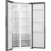 Gorenje Side by Side NRS917E41X SI, freistehend, American Door, Grau, 2 Türen, Touch, LED